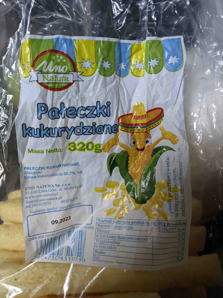Pałeczki kukurydziane