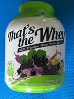That's the whey vanille cassis