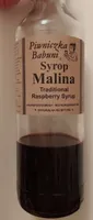 Syrop malina Piwniczka Babuni