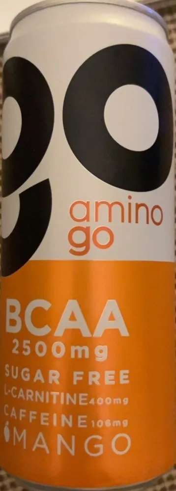 AMINO GO SUGAR FREE BCAA MANGO DRINK