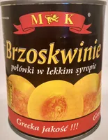 Brzoskwinie połówki w lekkim syropie