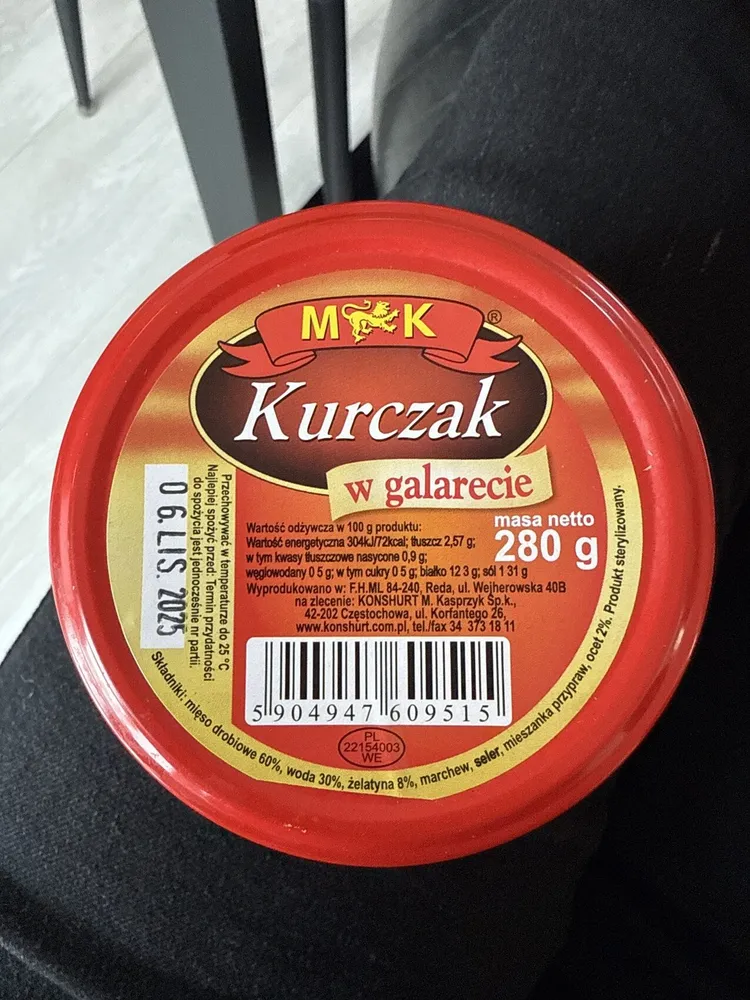 Kurczak W Galarecie