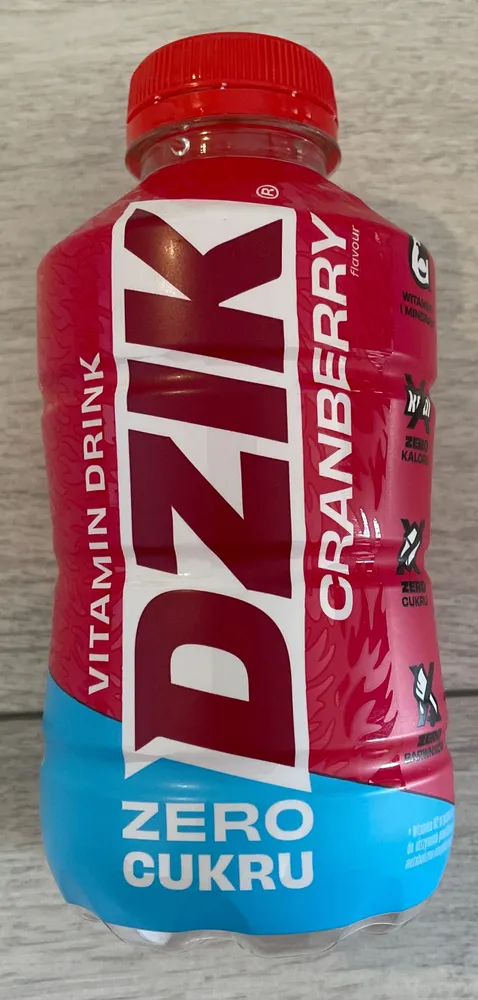 Dzik Vitamind Drink Cranberry
