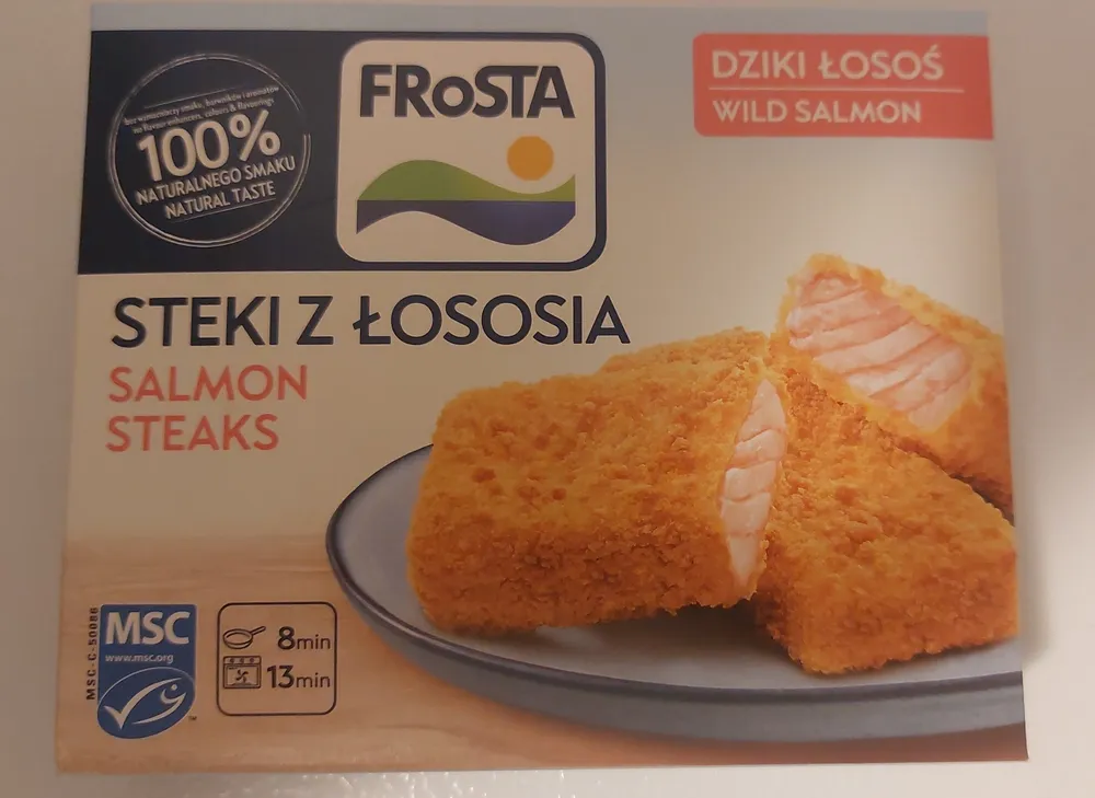 Salmon steaks