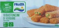 10 bastoncini di verdure ed edam