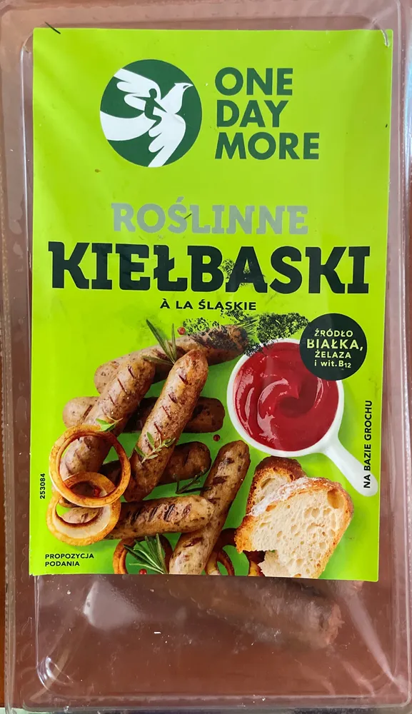 Roślinne kiełbaski à la śląskie