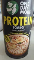 Banana &salted caramel protein porridge