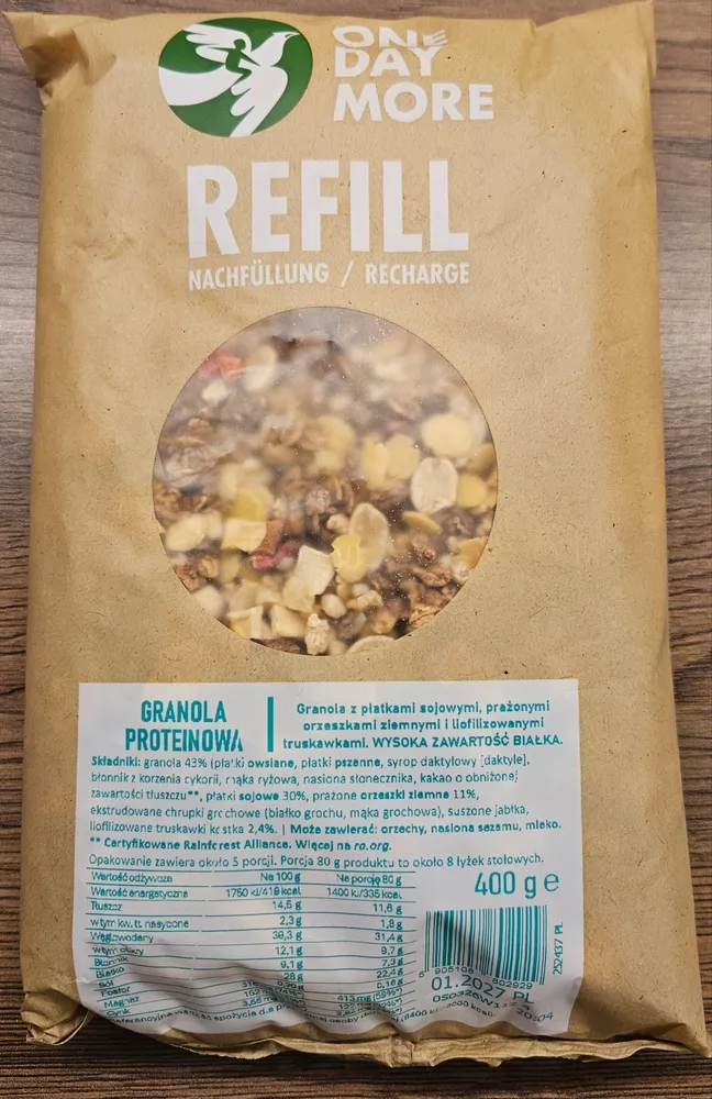 Granola proteinowa