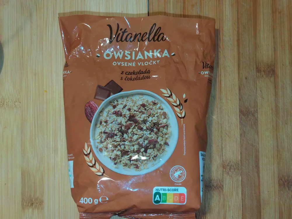 Owsianka z czekoladą