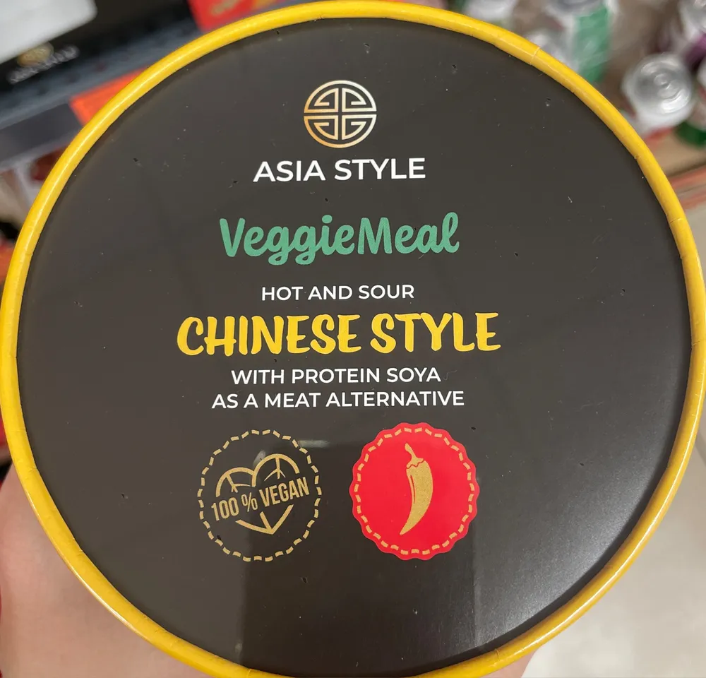 VeggieMeal hot and sour CHINESE STYLE