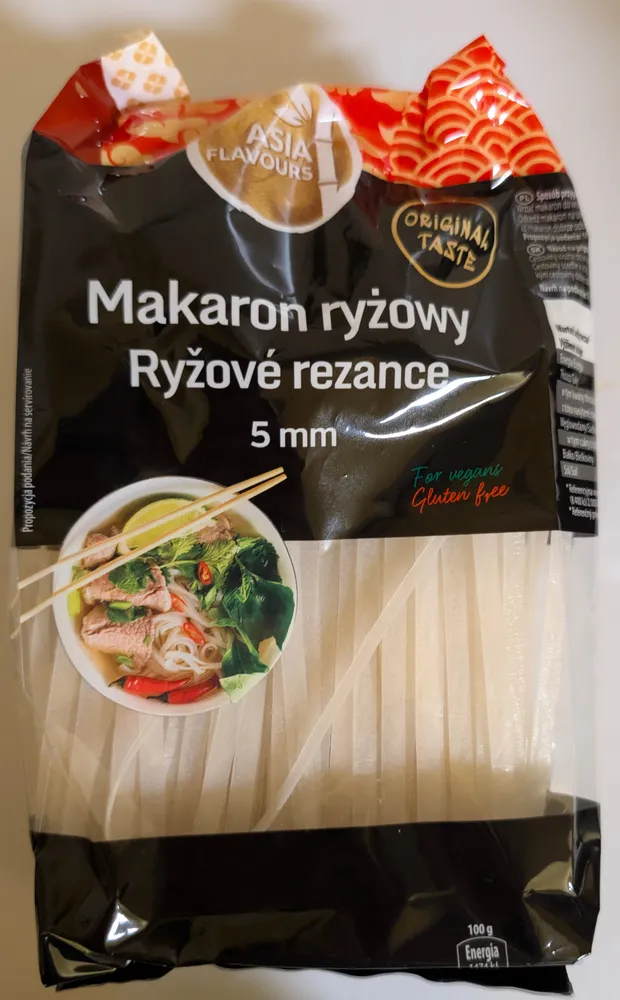 Makaron ryżowy Ryžové rezance Rice Noodles