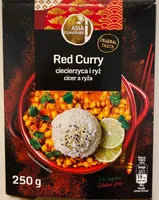 Red Curry ciecierzyca i ryż