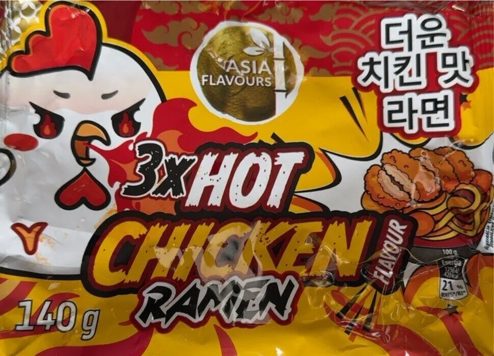 Triple Hot Chicken Ramen