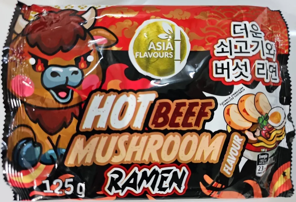 Hot Beef Mushroom Ramen
