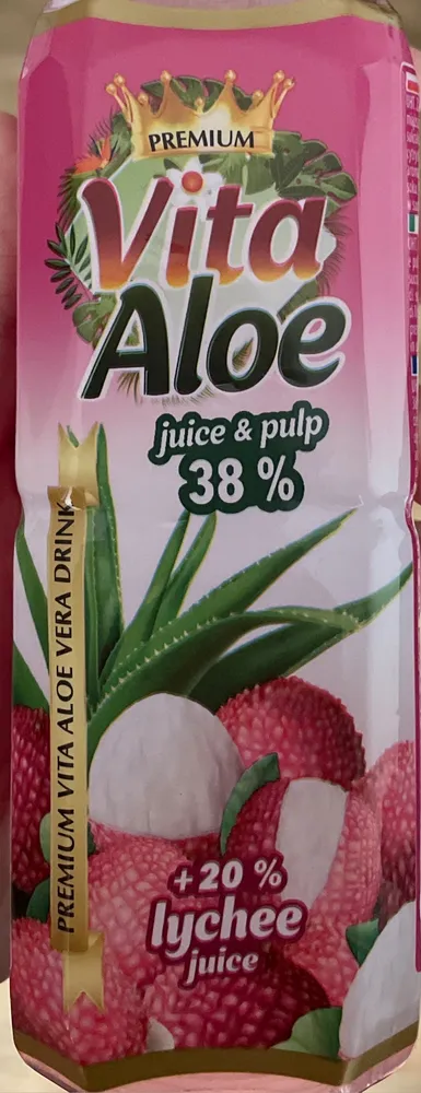 Aloe Vera Drink with Lychee Juice