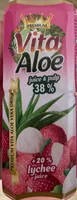 Aloe Vera Drink with Lychee Juice
