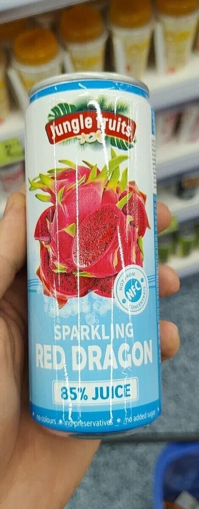 Sparkling red dragon