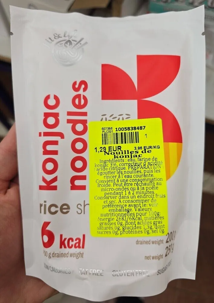 Konjac noodle