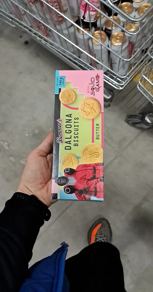 Dalgona Squid Game Biscuits