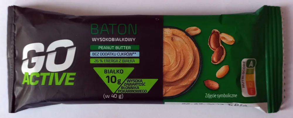 Baton wysokobiałkowy Peanut Butter