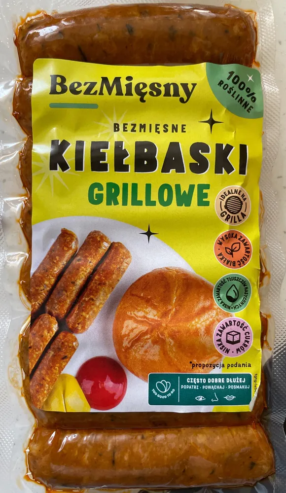 Bezmięsne kiełbaski grillowe