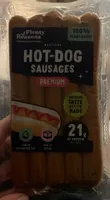 Hot dog sausages