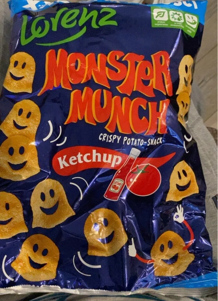 Monster munch crispy potato snack