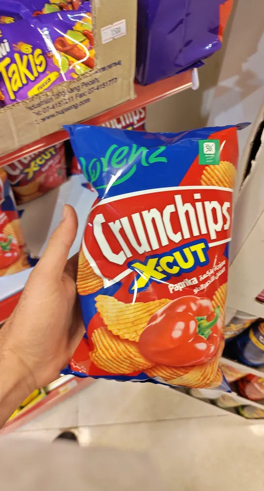 Lorenz crunchips paprika