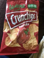 Potato crisps with paprika flavour.
