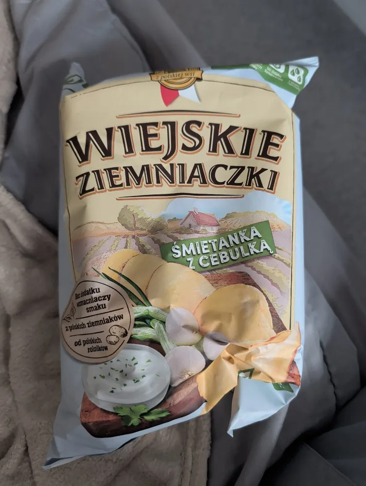 Wiejskie Ziemniaczki Śmietanka z cebulką