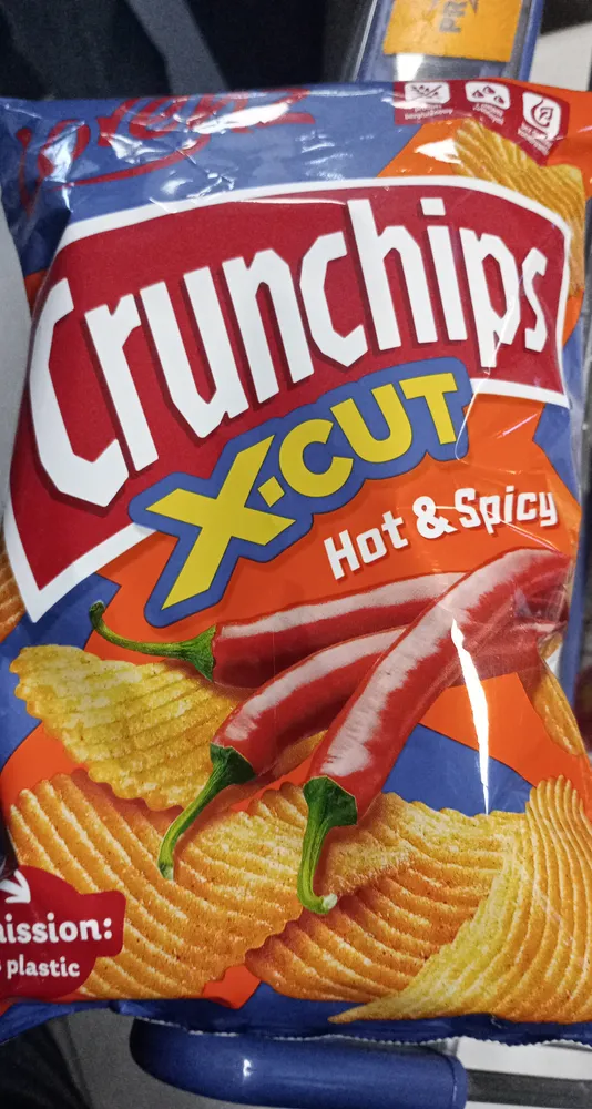 Crunchips x-cut Hot&Spicy