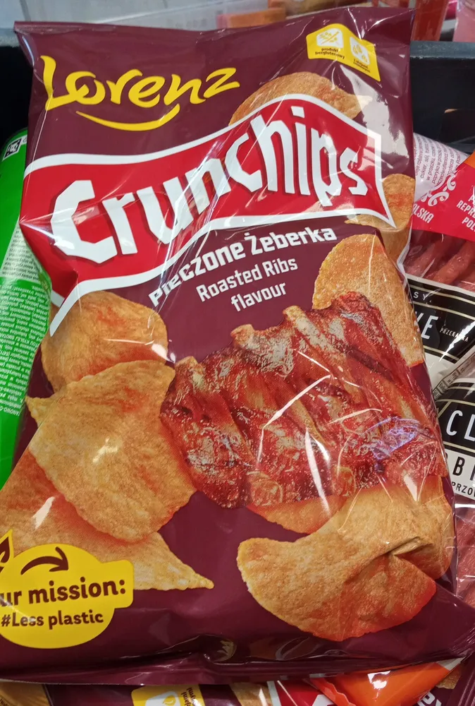 Crunchips pieczone żeberka