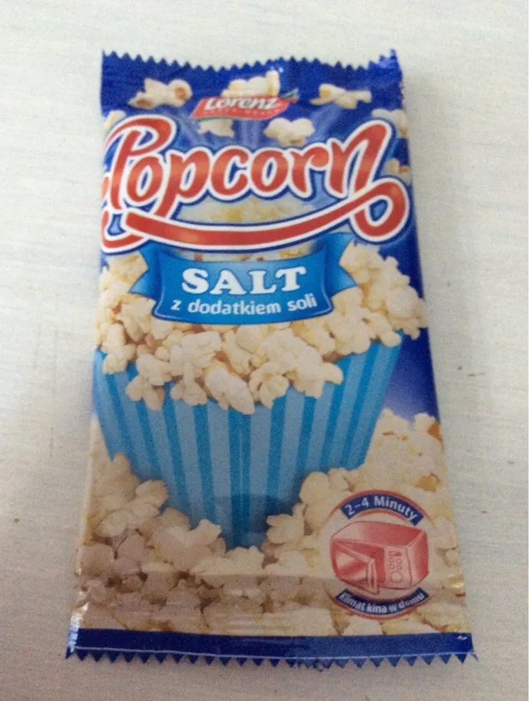 Pop corn salt z dodatkiem soli