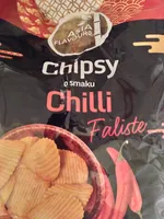 Chipsy o smaku Chilli Faliste