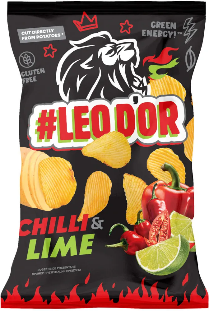 LeoDor chips chilli&lime