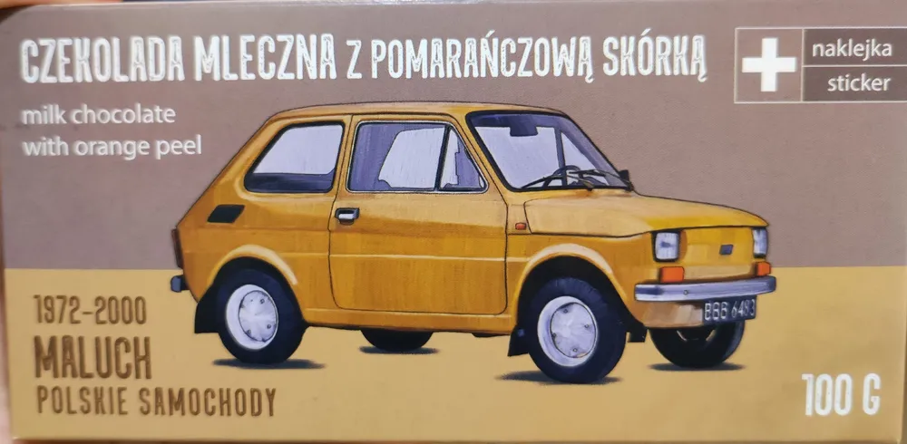 Czekolada mleczna z pomaranczowa skorka