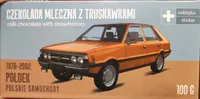 Czekolada mleczna z truskawkami