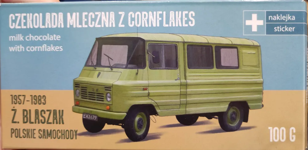 Czekolada mleczna z cornflakes