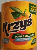 Krzyś - napój gazowany o smaku pomarańczowym