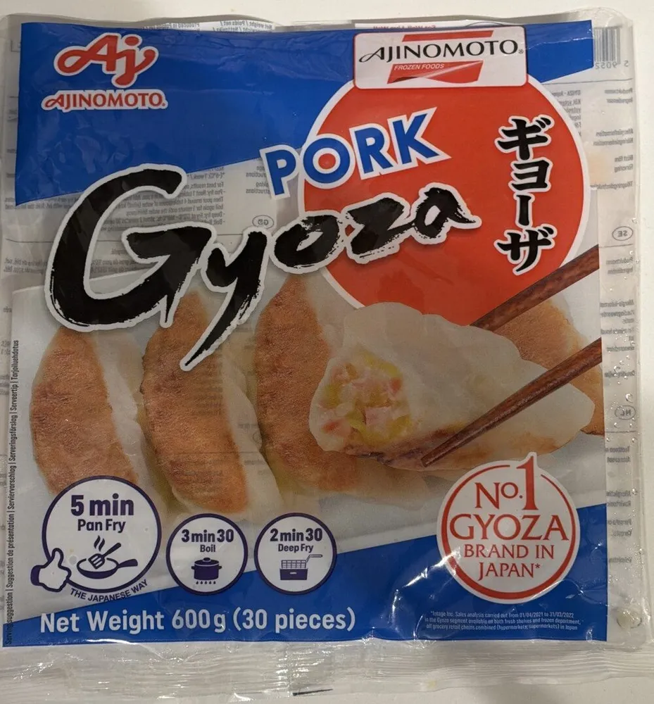 Raviolis de porc à la japonaise