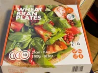 wheat bran plates