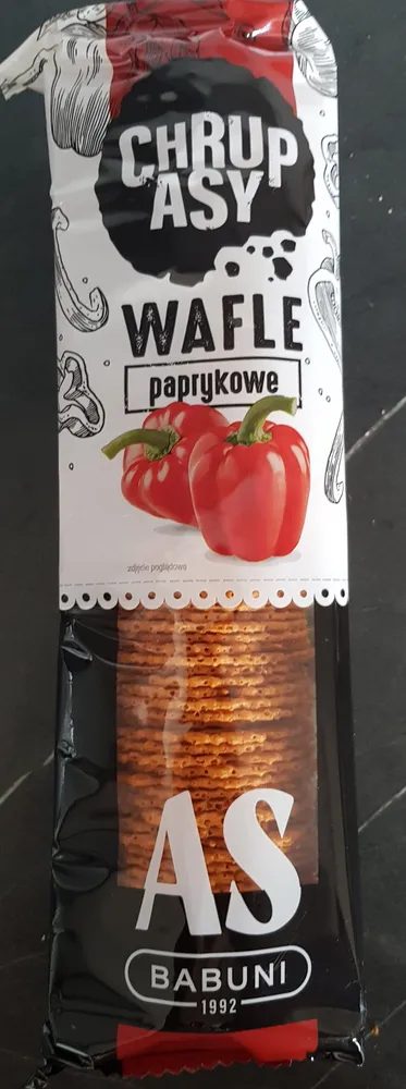 Chrup Asy Wafle Paprykowe