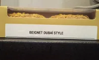 Beignet dubaï style