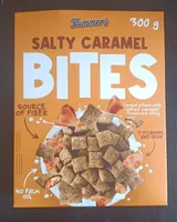 Cuscinetti di cereali ripieni di crema al gusto caramello salato