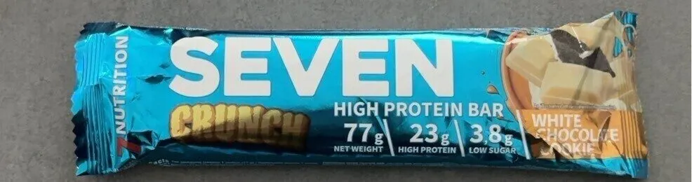 Seven Crunch Bar - White Chocolate Chip Cookie