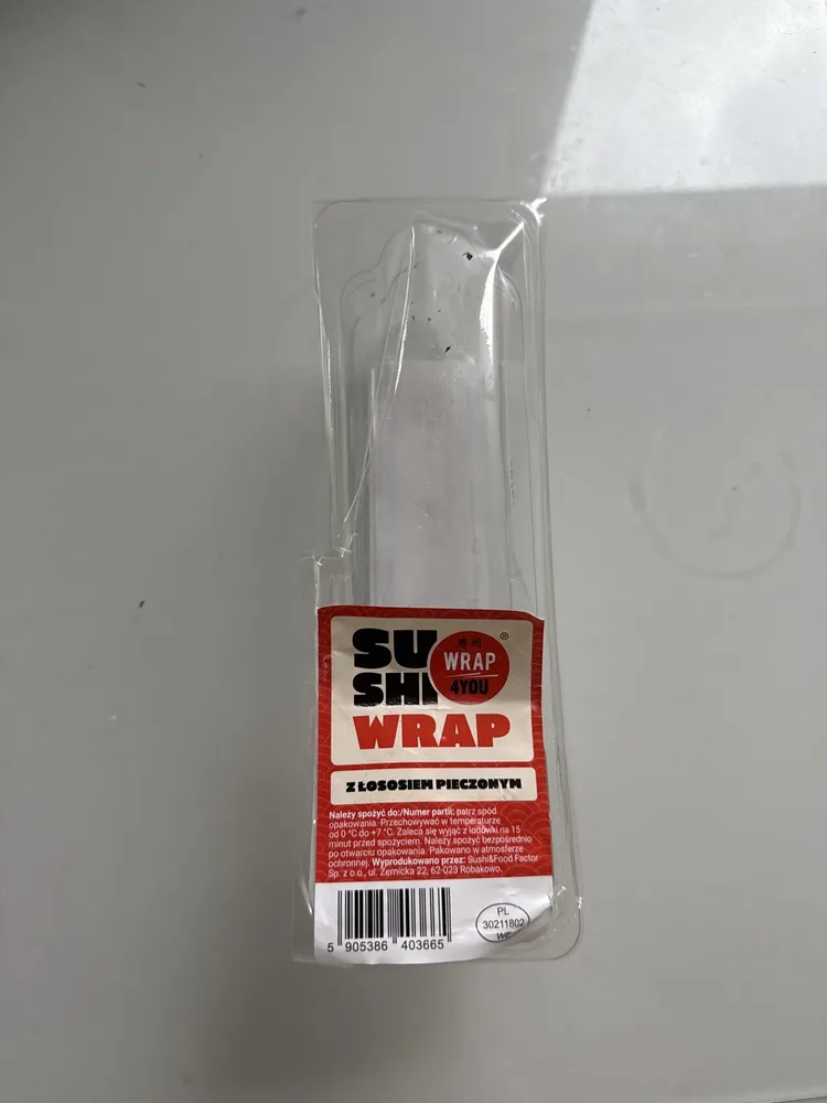 Sushi Wrap Z Pieczonym Łososiem