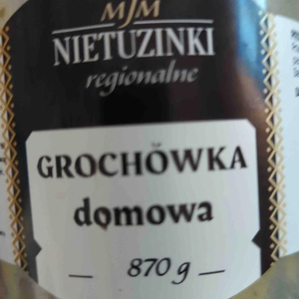 Grochówka domowa