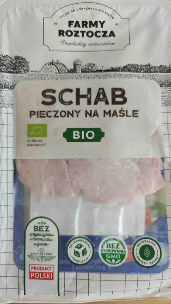 Schab pieczony na maśle