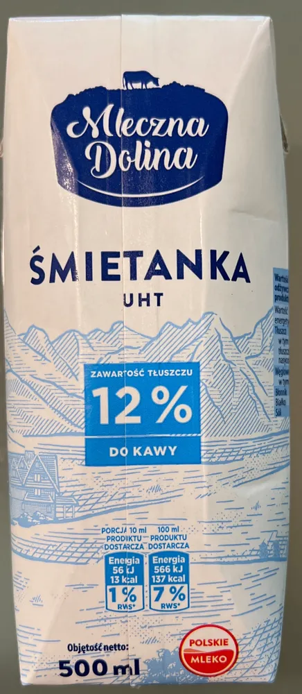 Śmietanka UHT 12%