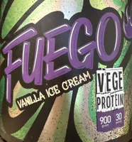 Fuego Vanilla Ice Cream Vege Protein